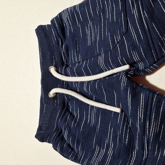 SVRN Navy Tie Joggers with Pockets 6 Months - Picture 2 of 12